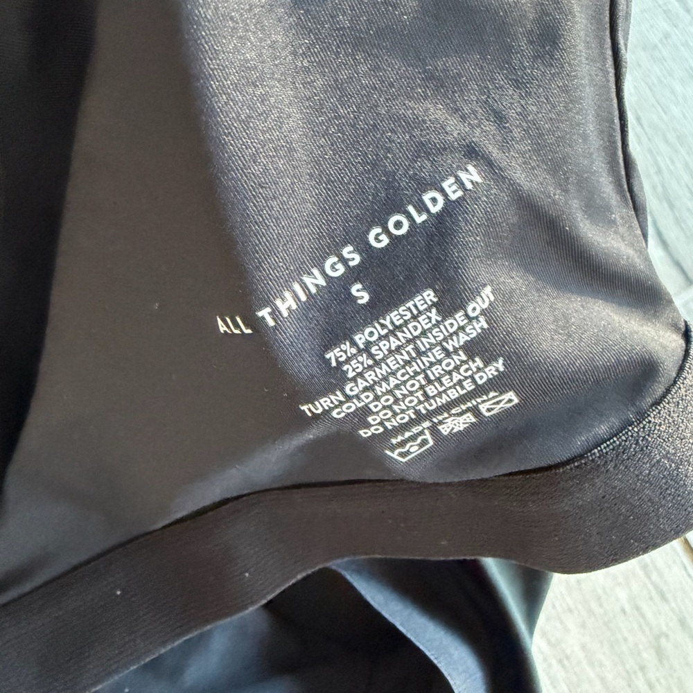 All Things Golden Black Women's Bodysuit - Picture 2 of 2